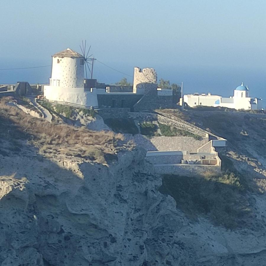 Aegean Sea View House In Traditional Village Megalochori  Exterior foto